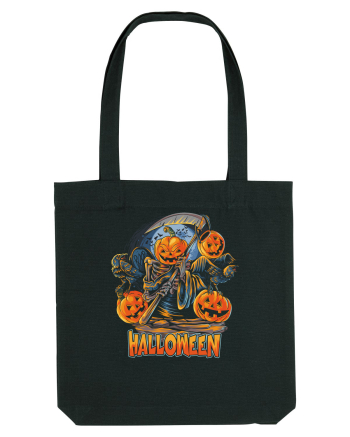 Halloween Crow Pumpkin Black