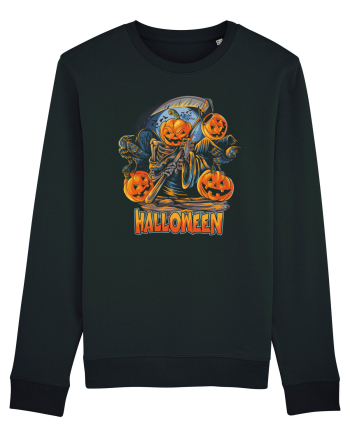 Halloween Crow Pumpkin Black