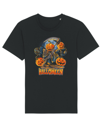Halloween Crow Pumpkin Black
