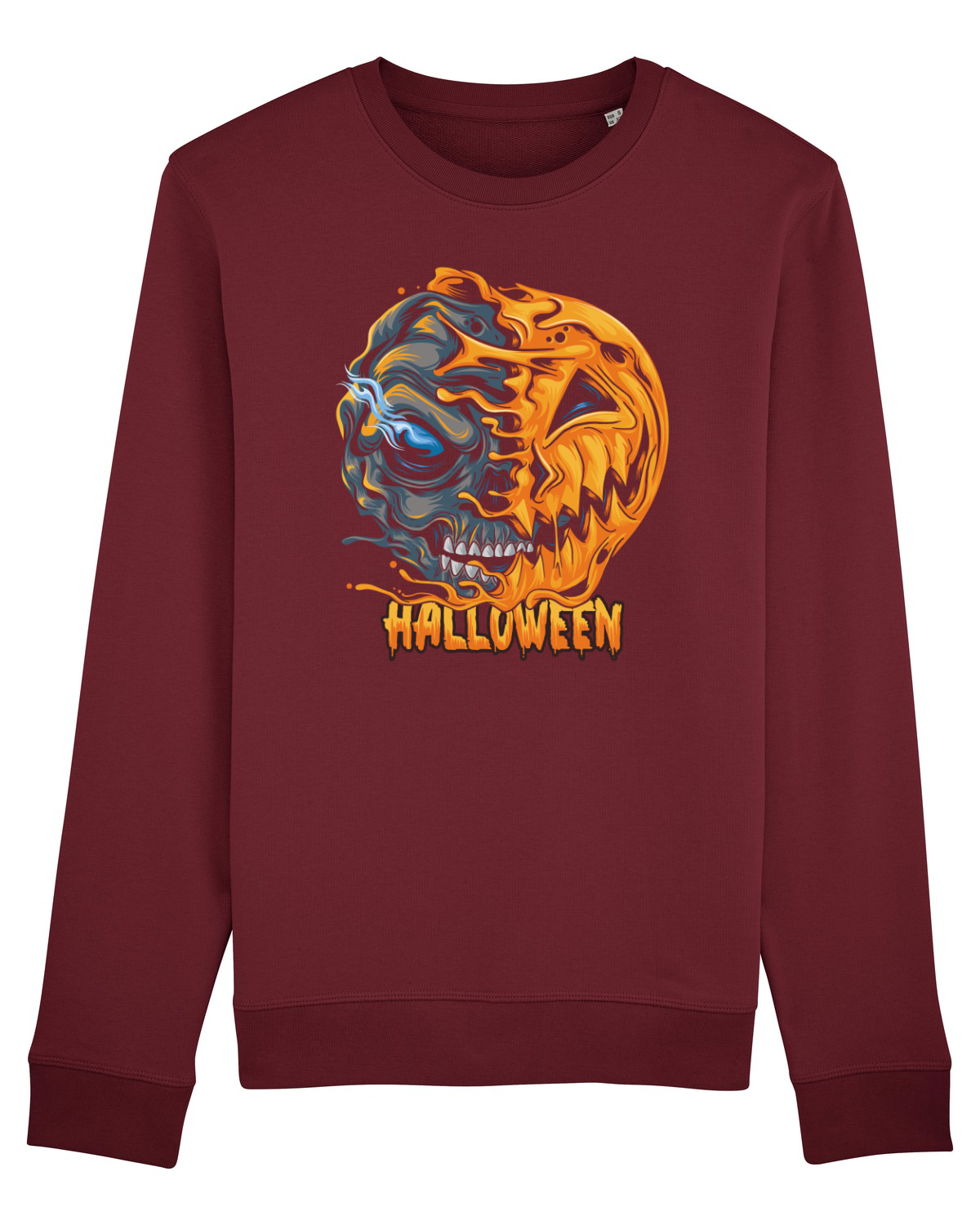 Bluză mânecă lungă Unisex Rise Burgundy