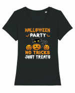 Halloween Party Tricou mânecă scurtă guler larg fitted Damă Expresser