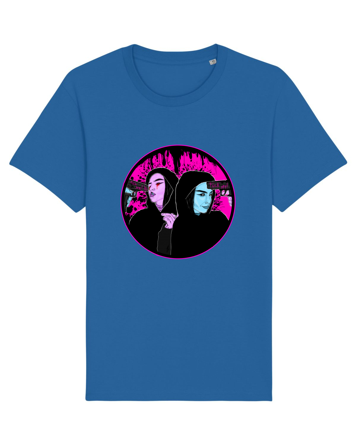 Tricou mânecă scurtă Unisex Rocker Royal Blue