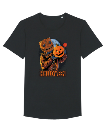 Halloween Pumpkin Head Black