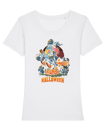Halloween Witch White