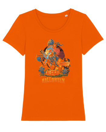 Halloween Witch Bright Orange