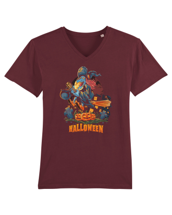 Halloween Witch Burgundy