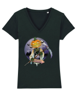 Heaven Exit Tricou mânecă scurtă guler V Damă Evoker