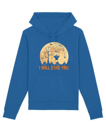 I Will Stab You Royal Blue