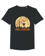 I Will Stab You Tricou mânecă scurtă guler larg Bărbat Skater