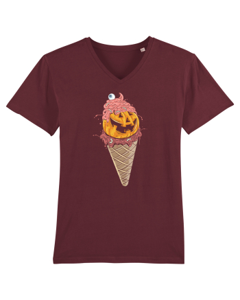 Monster Pumpkin Icecream Burgundy