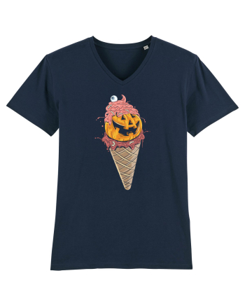 Monster Pumpkin Icecream French Navy
