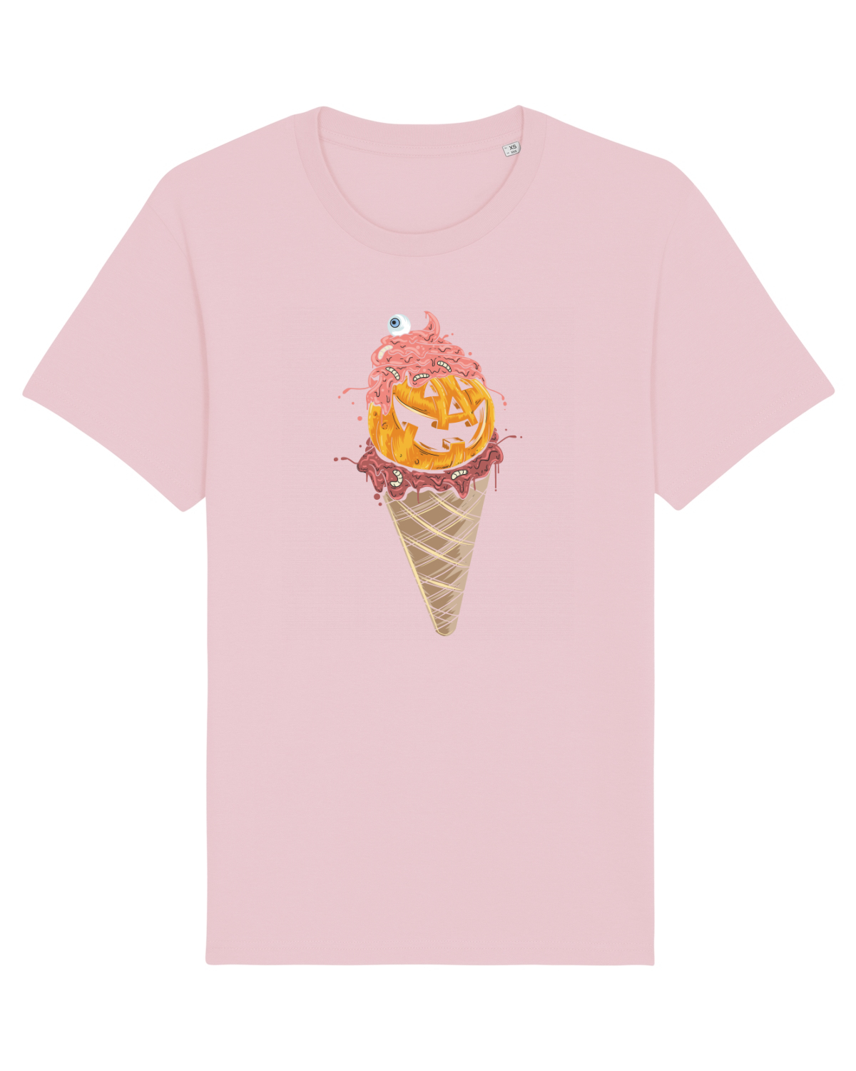 Tricou mânecă scurtă Unisex Rocker Cotton Pink
