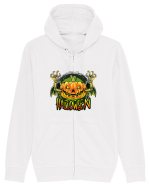 Pumpkin Halloween Bat Hanorac cu fermoar Unisex Connector