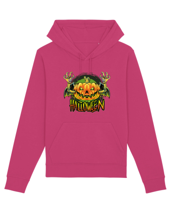 Pumpkin Halloween Bat Raspberry