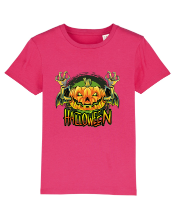 Pumpkin Halloween Bat Raspberry