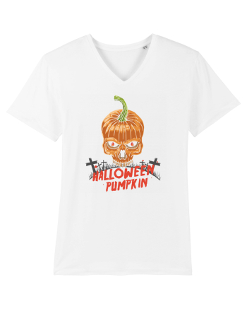 Pumpkin Halloween White