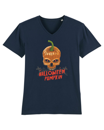 Pumpkin Halloween French Navy