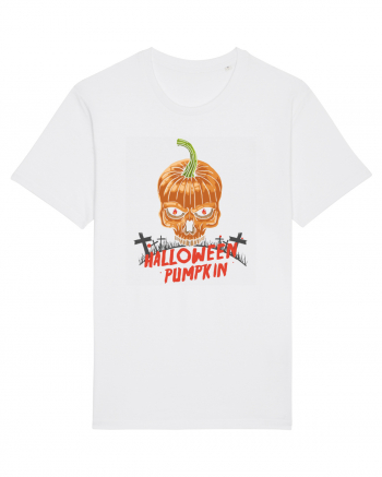 Pumpkin Halloween White