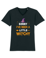 Sorry I've Been A Little Witchy Tricou mânecă scurtă guler V Bărbat Presenter