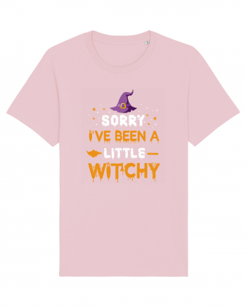 Sorry I've Been A Little Witchy Cotton Pink