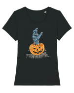 Zombie Hand Tricou mânecă scurtă guler larg fitted Damă Expresser