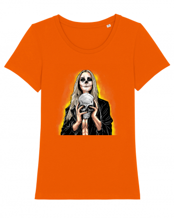 Zombie Woman Bright Orange