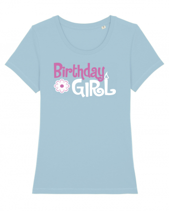 Birthday Girl Sky Blue