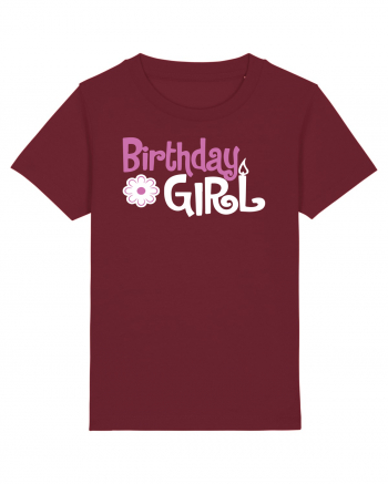 Birthday Girl Burgundy