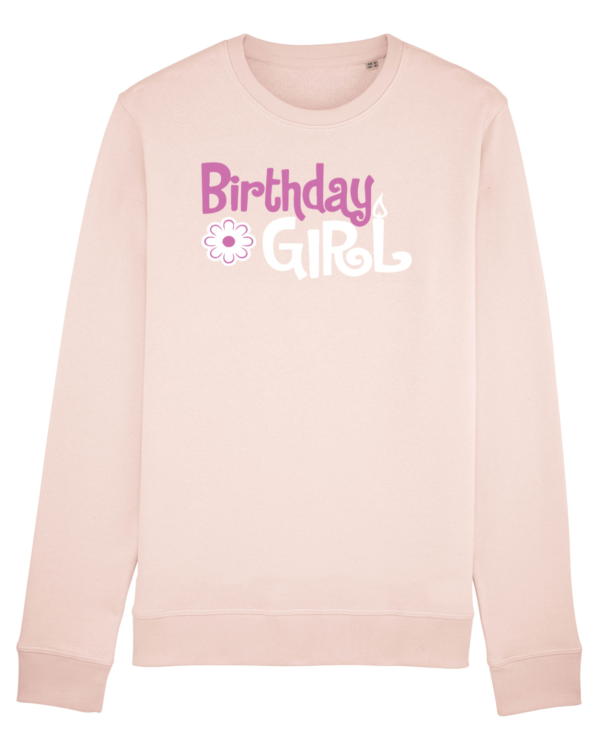 Bluză mânecă lungă Unisex Rise Candy Pink