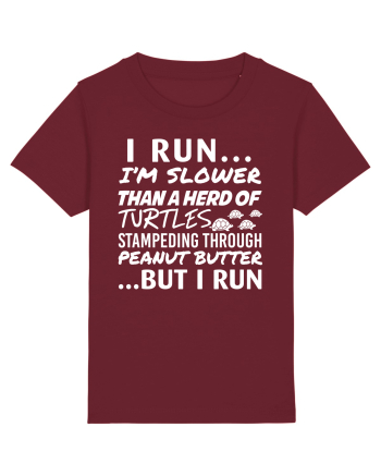 I RUN Burgundy