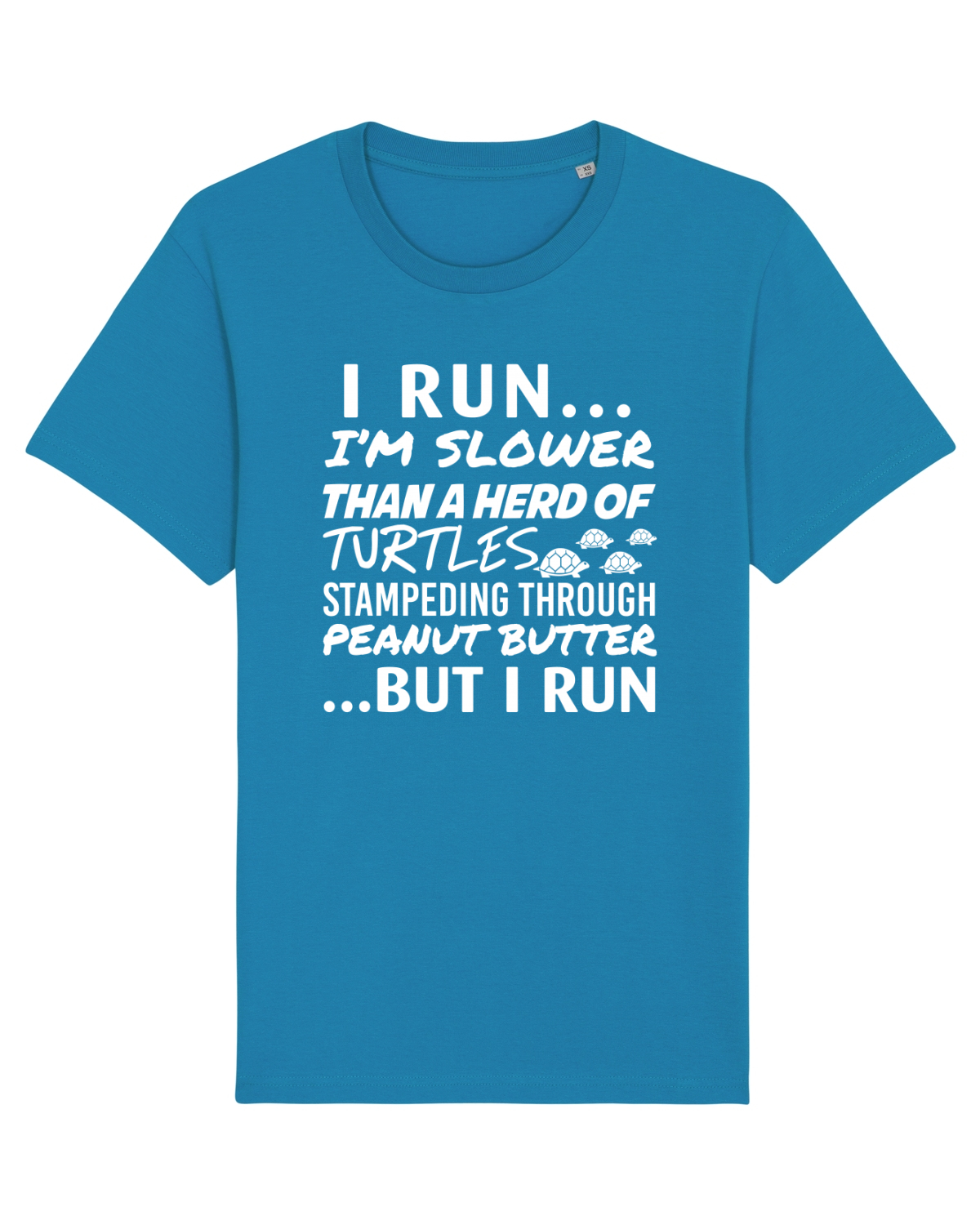Tricou mânecă scurtă Unisex Rocker Azur