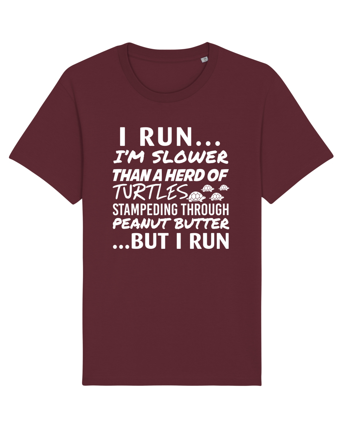 Tricou mânecă scurtă Unisex Rocker Burgundy