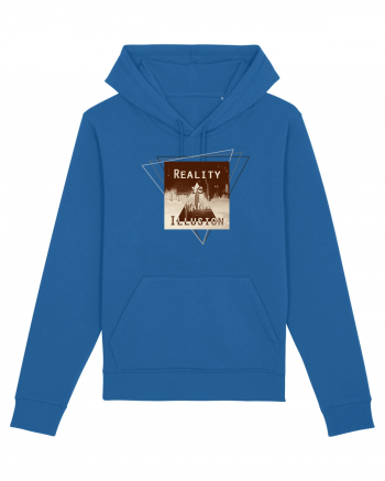 Reality is an illusion. Royal Blue