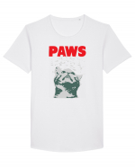 PAWS CAT Tricou mânecă scurtă guler larg Bărbat Skater