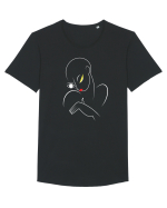 Te privesc Tricou mânecă scurtă guler larg Bărbat Skater