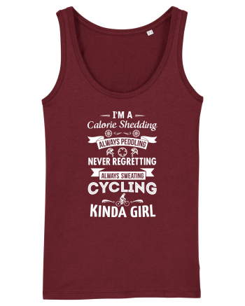 Cycling kinda girl Burgundy