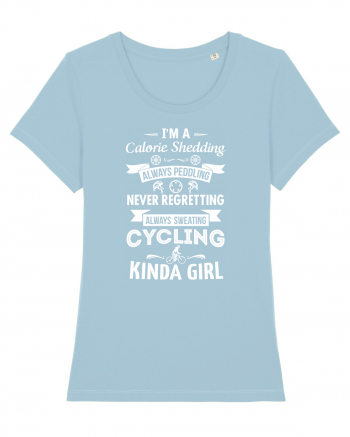 Cycling kinda girl Sky Blue