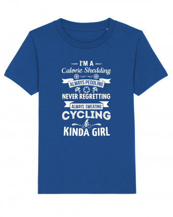 Cycling kinda girl Majorelle Blue