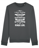 Cycling kinda girl Bluză mânecă lungă Unisex Rise