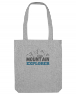 Mountain Explorer Illustration Sacoșă textilă