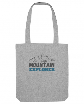 Mountain Explorer Illustration Heather Grey
