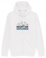 Mountain Explorer Illustration Hanorac cu fermoar Unisex Connector