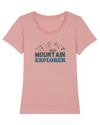 Mountain Explorer Illustration Canyon Pink