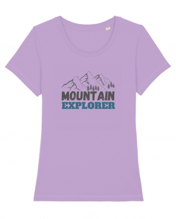 Mountain Explorer Illustration Lavender Dawn