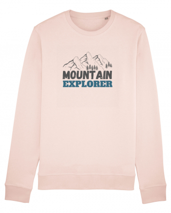 Mountain Explorer Illustration Candy Pink