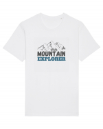 Mountain Explorer Illustration Tricou mânecă scurtă Unisex Rocker