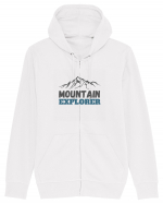 Mountain Explorer Geometry Hanorac cu fermoar Unisex Connector