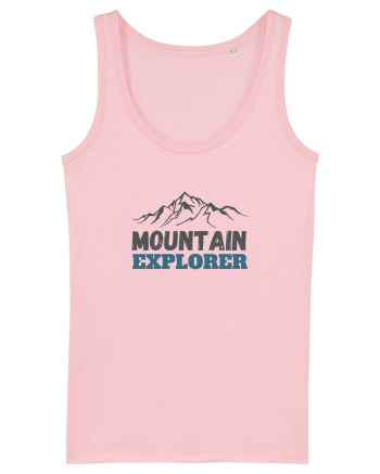 Mountain Explorer Geometry Cotton Pink