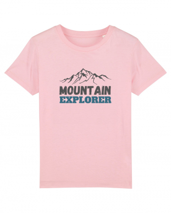 Mountain Explorer Geometry Cotton Pink