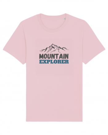Mountain Explorer Geometry Cotton Pink